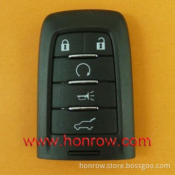2017 Popular Opel Saab 5 Button remote key with 315mhz